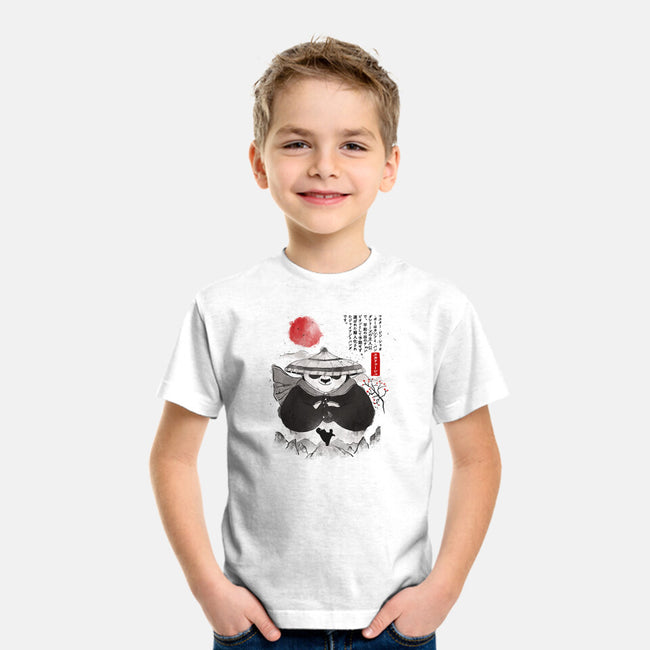 Po The Dragon Warrior-Youth-Basic-Tee-grevalra