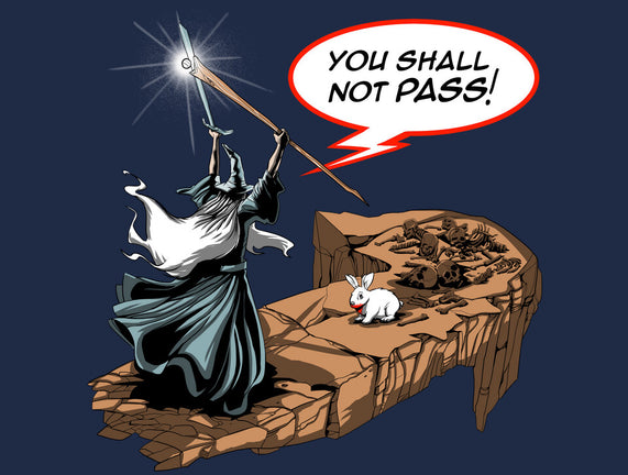 You Shall Not Pass Rabbit