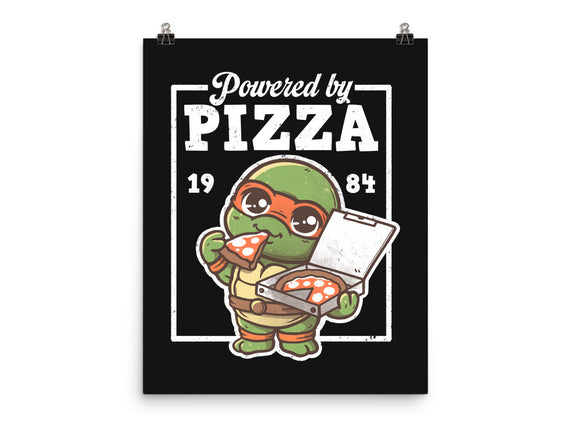Turtle Powered By Pizza
