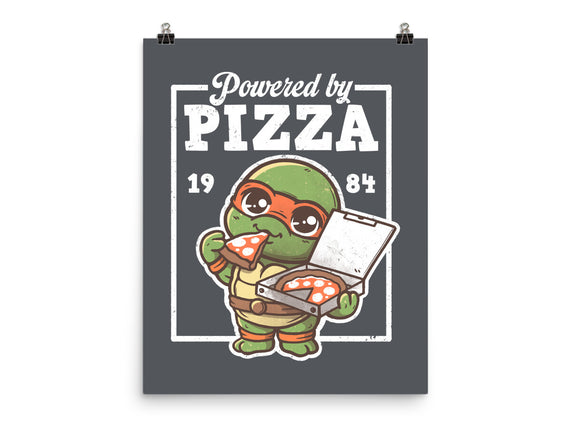 Turtle Powered By Pizza