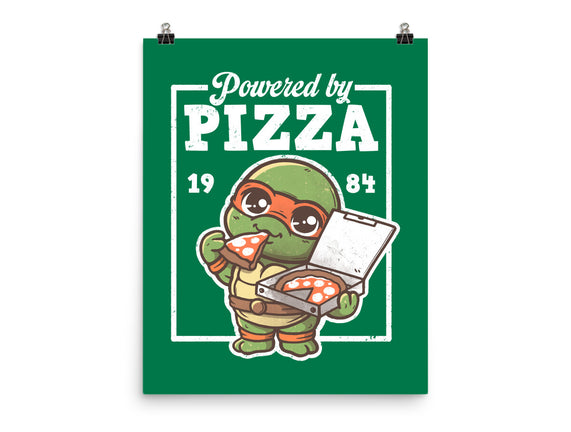 Turtle Powered By Pizza