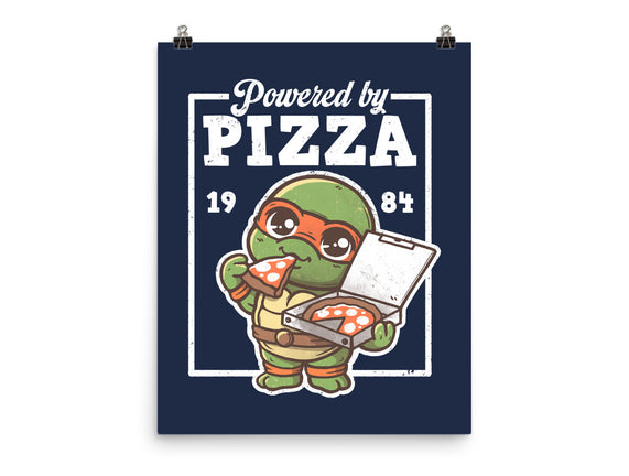 Turtle Powered By Pizza