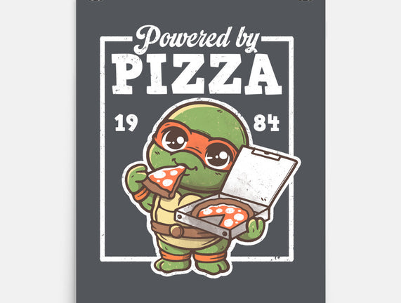 Turtle Powered By Pizza