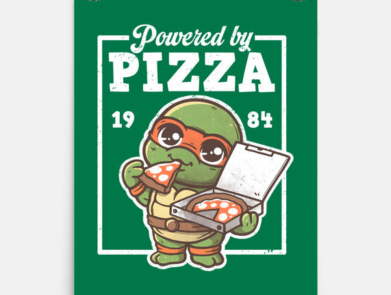 Turtle Powered By Pizza