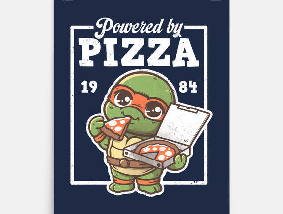 Turtle Powered By Pizza