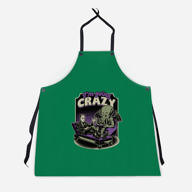 Lovecraft Therapy-Unisex-Kitchen-Apron-Studio Mootant