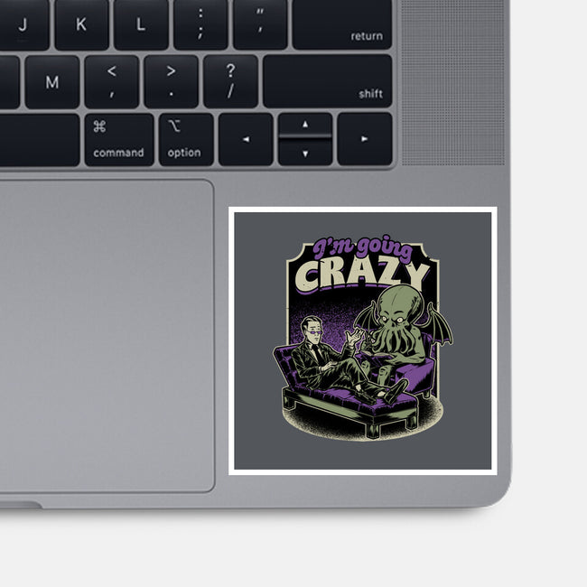 Lovecraft Therapy-None-Glossy-Sticker-Studio Mootant