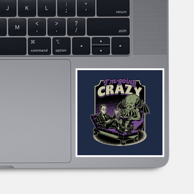 Lovecraft Therapy-None-Glossy-Sticker-Studio Mootant