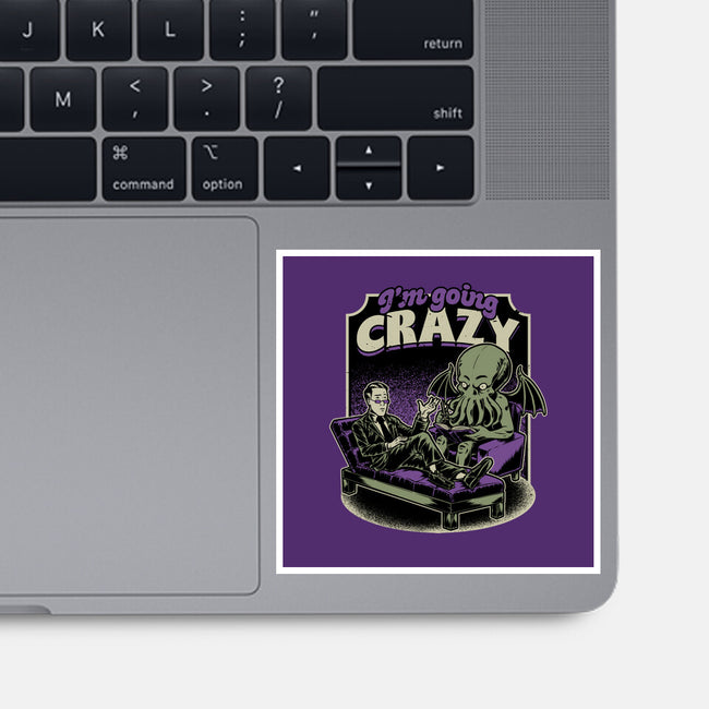 Lovecraft Therapy-None-Glossy-Sticker-Studio Mootant