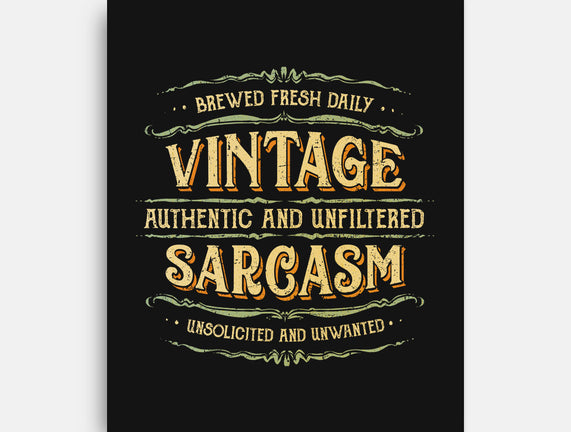 Vintage Sarcasm