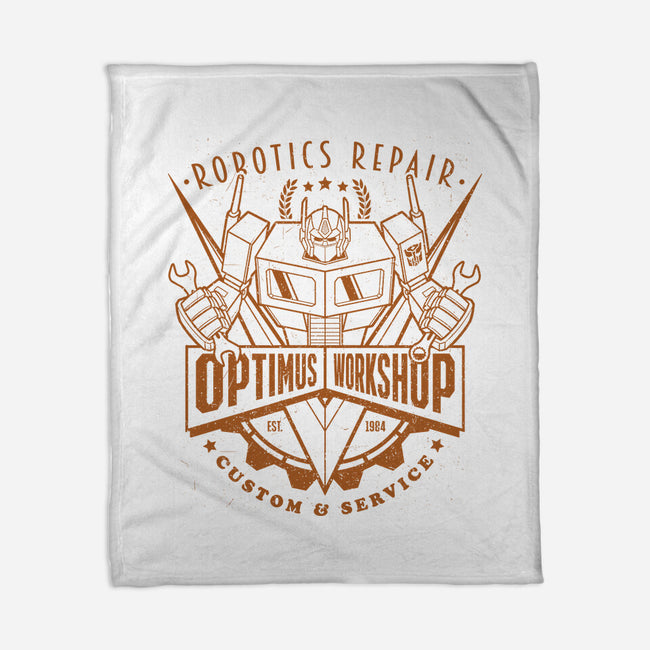Optimus Workshop-None-Fleece-Blanket-Getsousa!