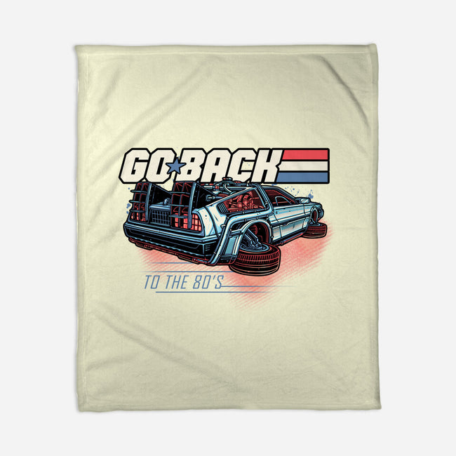 Go Back To The 80s-None-Fleece-Blanket-momma_gorilla