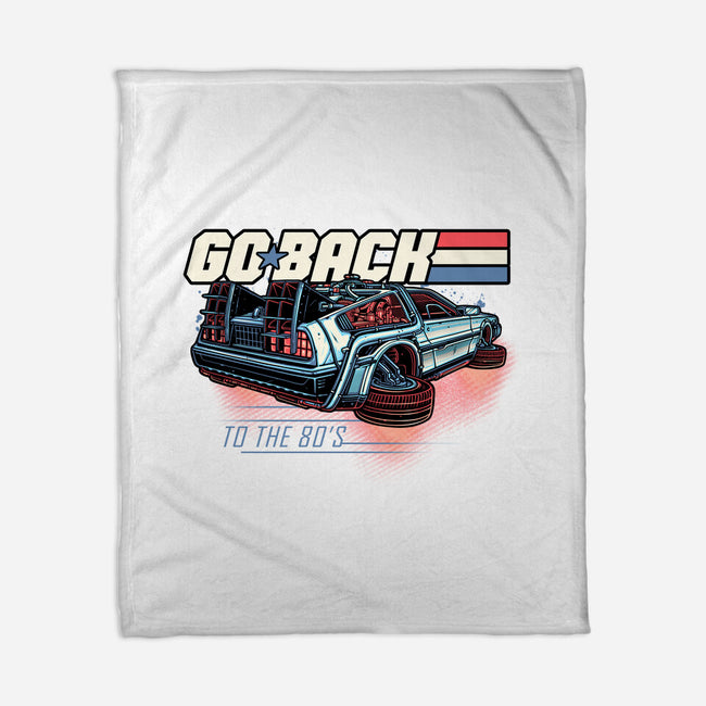 Go Back To The 80s-None-Fleece-Blanket-momma_gorilla