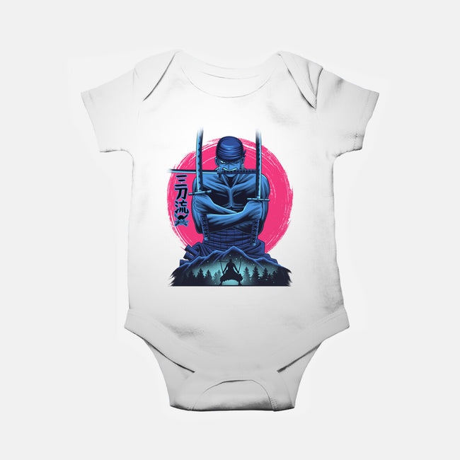 Three Swords Pirate-Baby-Basic-Onesie-rmatix