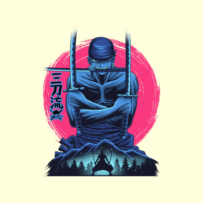 Three Swords Pirate-None-Fleece-Blanket-rmatix