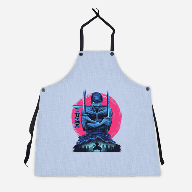 Three Swords Pirate-Unisex-Kitchen-Apron-rmatix