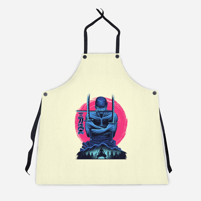 Three Swords Pirate-Unisex-Kitchen-Apron-rmatix