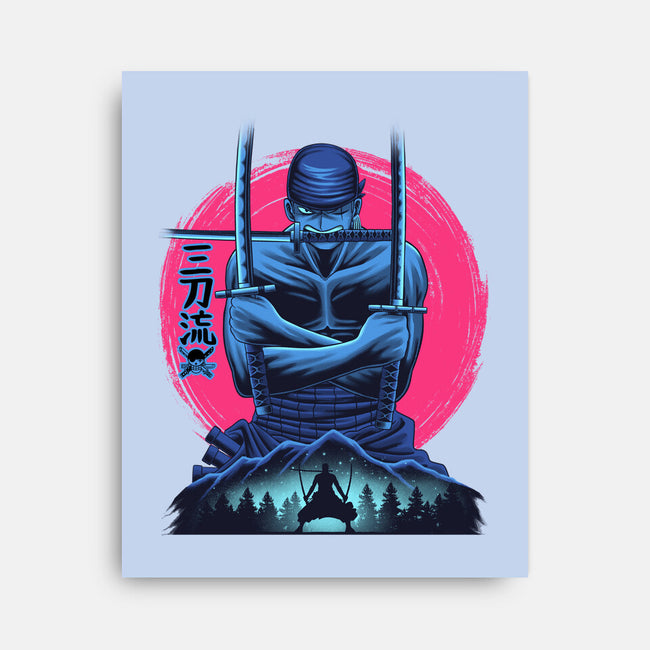 Three Swords Pirate-None-Stretched-Canvas-rmatix