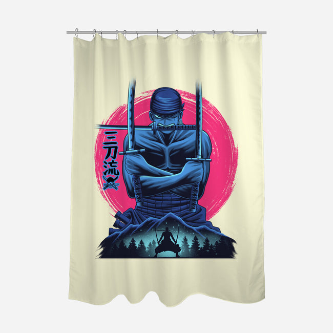 Three Swords Pirate-None-Polyester-Shower Curtain-rmatix