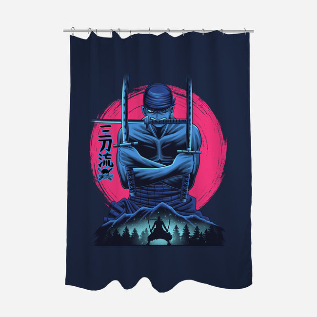 Three Swords Pirate-None-Polyester-Shower Curtain-rmatix