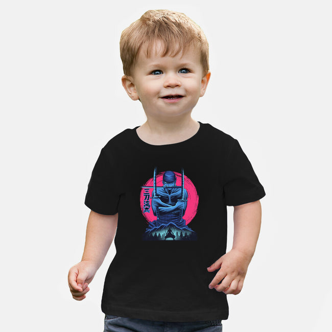 Three Swords Pirate-Baby-Basic-Tee-rmatix