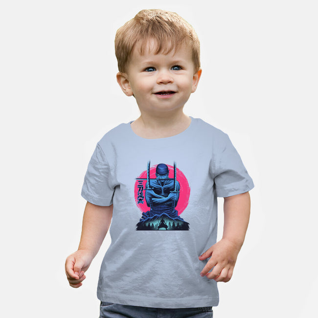 Three Swords Pirate-Baby-Basic-Tee-rmatix