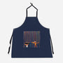 Colorful Rain-Unisex-Kitchen-Apron-Raffiti