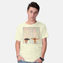 Colorful Rain-Mens-Basic-Tee-Raffiti
