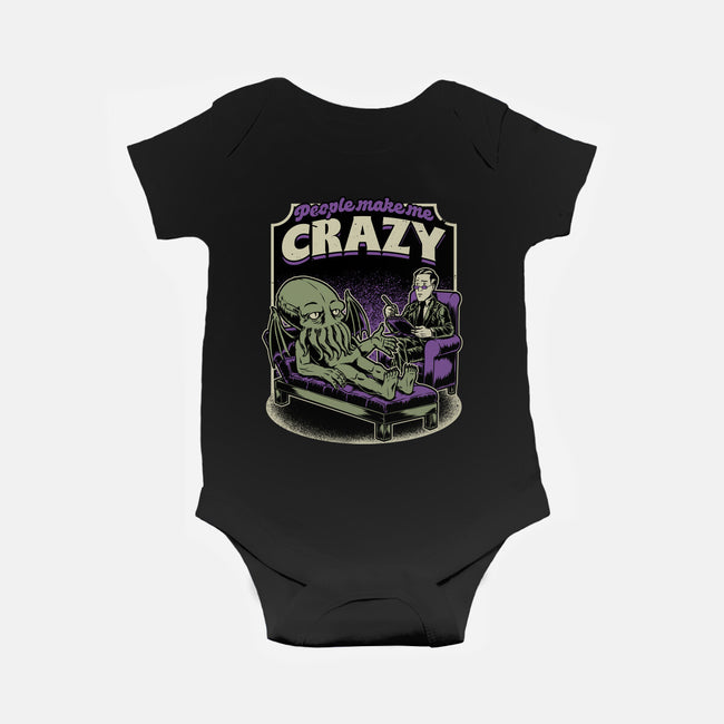 Lovecraft Cthulhu Therapy-Baby-Basic-Onesie-Studio Mootant