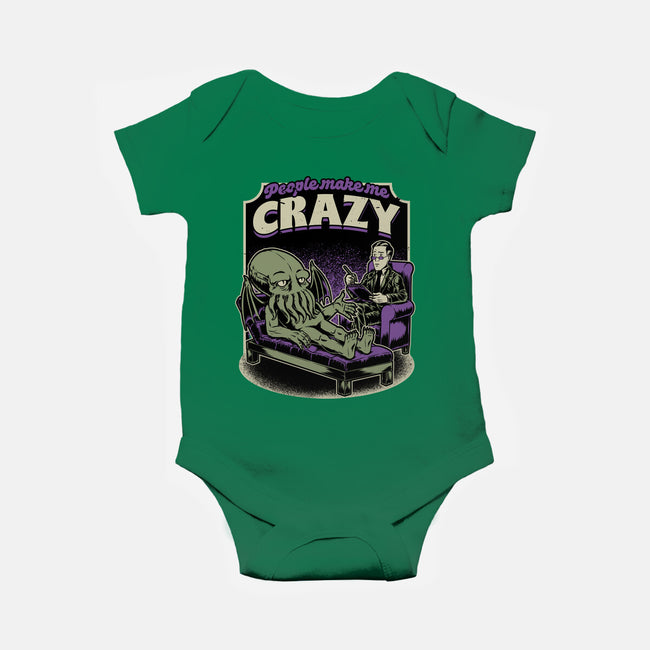 Lovecraft Cthulhu Therapy-Baby-Basic-Onesie-Studio Mootant