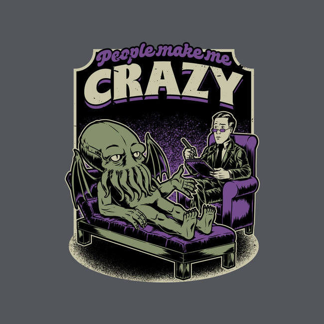 Lovecraft Cthulhu Therapy-Unisex-Kitchen-Apron-Studio Mootant