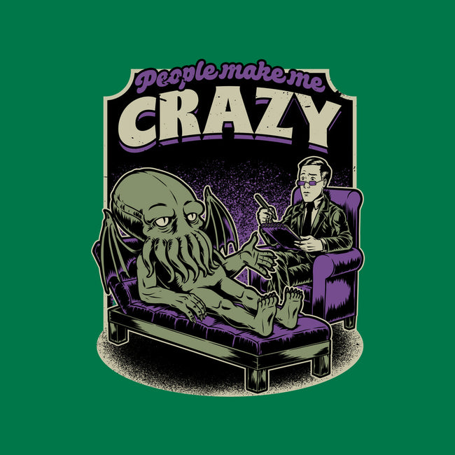 Lovecraft Cthulhu Therapy-None-Fleece-Blanket-Studio Mootant