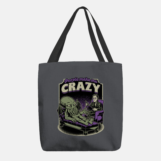 Lovecraft Cthulhu Therapy-None-Basic Tote-Bag-Studio Mootant