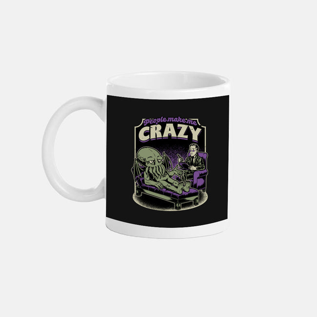 Lovecraft Cthulhu Therapy-None-Mug-Drinkware-Studio Mootant