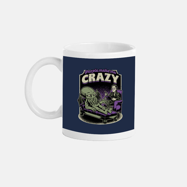 Lovecraft Cthulhu Therapy-None-Mug-Drinkware-Studio Mootant