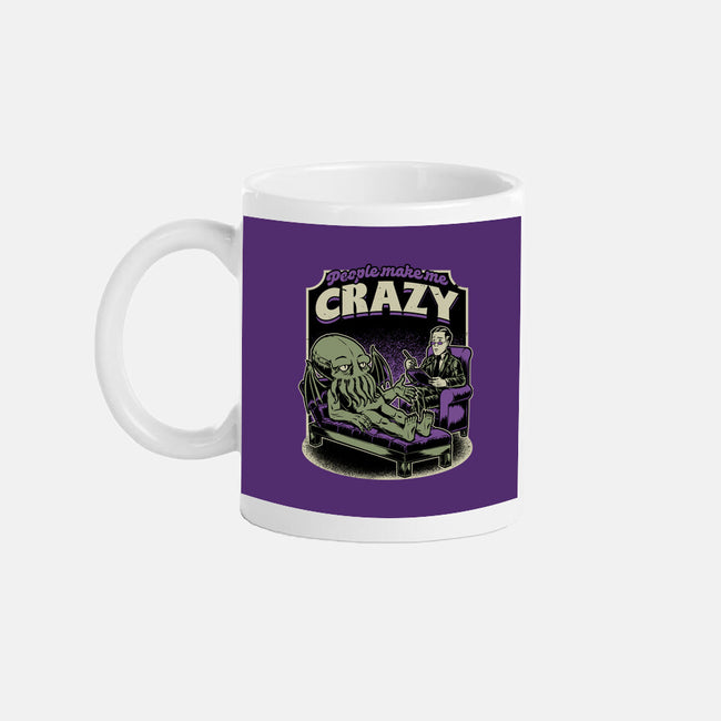 Lovecraft Cthulhu Therapy-None-Mug-Drinkware-Studio Mootant
