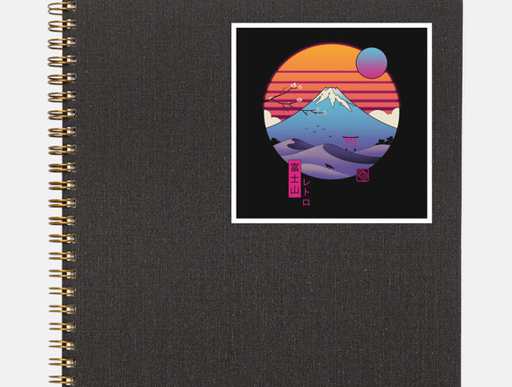 Retro Wave Fuji