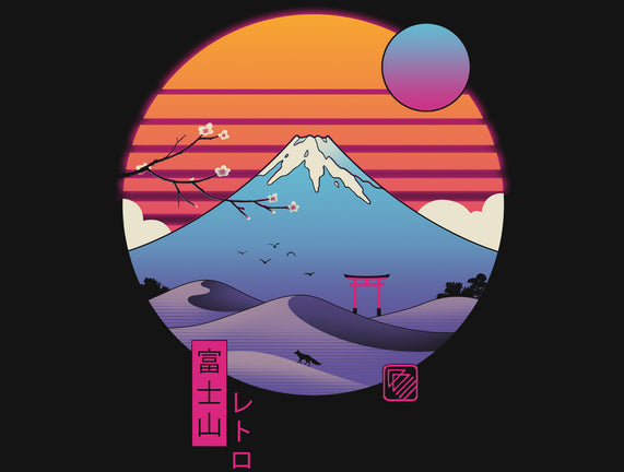 Retro Wave Fuji