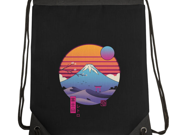 Retro Wave Fuji