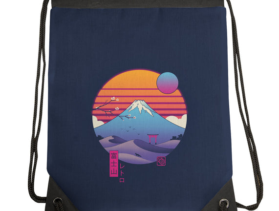 Retro Wave Fuji
