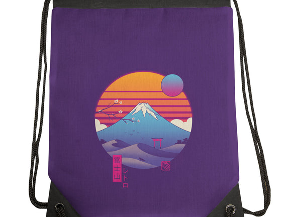 Retro Wave Fuji