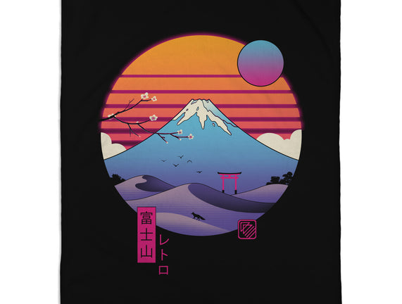 Retro Wave Fuji
