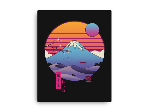 Retro Wave Fuji