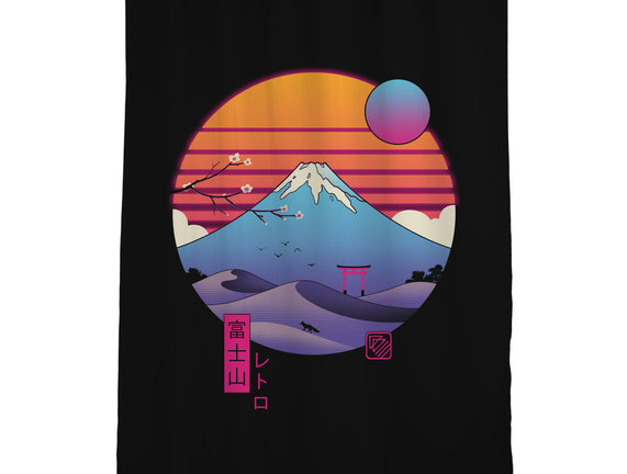 Retro Wave Fuji