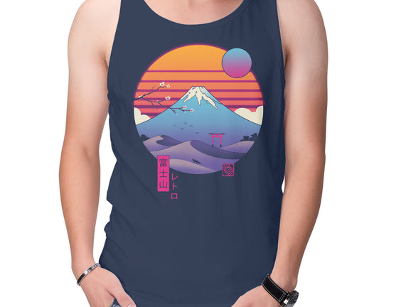 Retro Wave Fuji