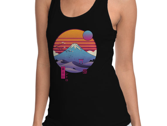 Retro Wave Fuji
