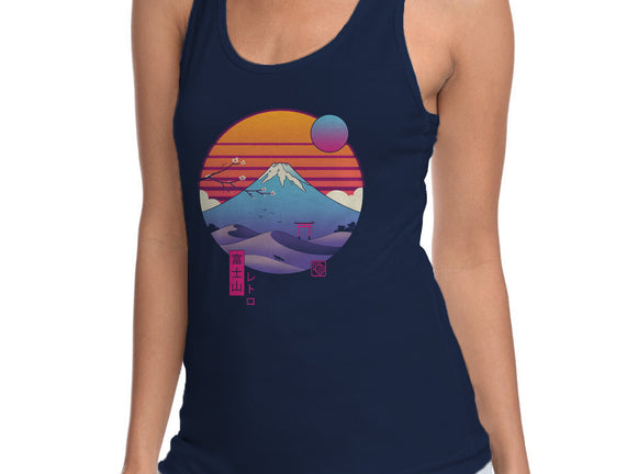 Retro Wave Fuji
