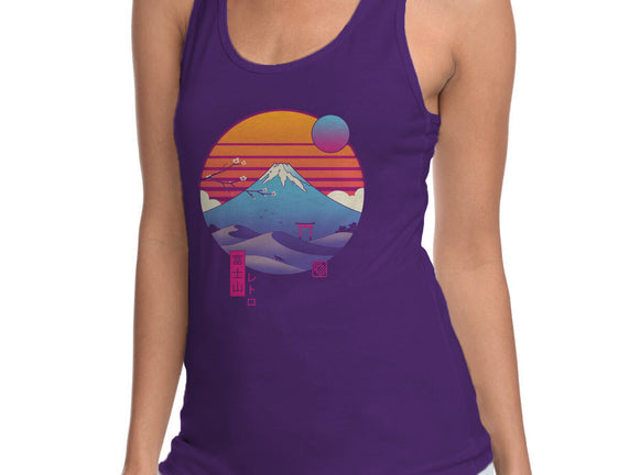 Retro Wave Fuji