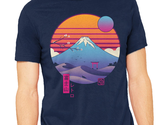 Retro Wave Fuji