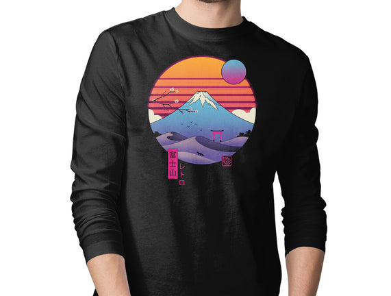 Retro Wave Fuji